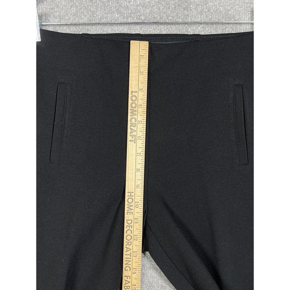 Chicos‎ Pull On Elastic Waist Pants Womens Size 1 US Size 8 Stretch Black - Picture 9 of 11